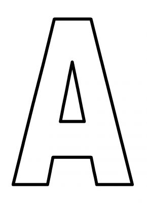 Upper Case Alphabet Letters - Capital A Letter - James Mazes